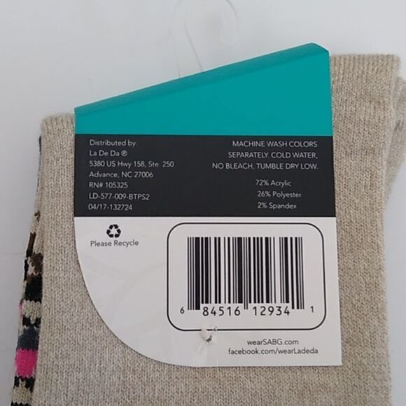 Scrunched Knee High Socks/Boot/Toppers - Picture 4 of 6